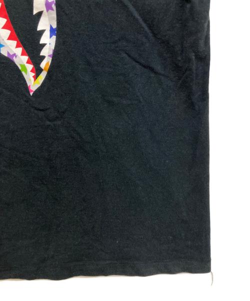 A BATHING APE（アベイシングエイプ）A BATHING APE (アベイシングエイプ) 001TEH801037M　半袖カットソー ブラック サイズ:２XLの古着・服飾アイテム