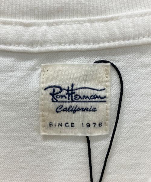 Ron Herman（ロンハーマン）Ron Herman (ロンハーマン) 3720900049　半袖カットソー ホワイト×ブラック サイズ:Sの古着・服飾アイテム