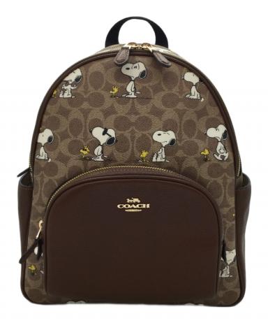 中古・古着通販】COACH (コーチ) PEANUTS (ピーナッツ) リュック