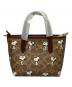 COACH (コーチ) PEANUTS (ピーナッツ) ミニ2WAYバッグ ブラウン 未使用品：20000円