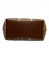 中古・古着 COACH (コーチ) PEANUTS (ピーナッツ) ミニ2WAYバッグ ブラウン 未使用品：20000円