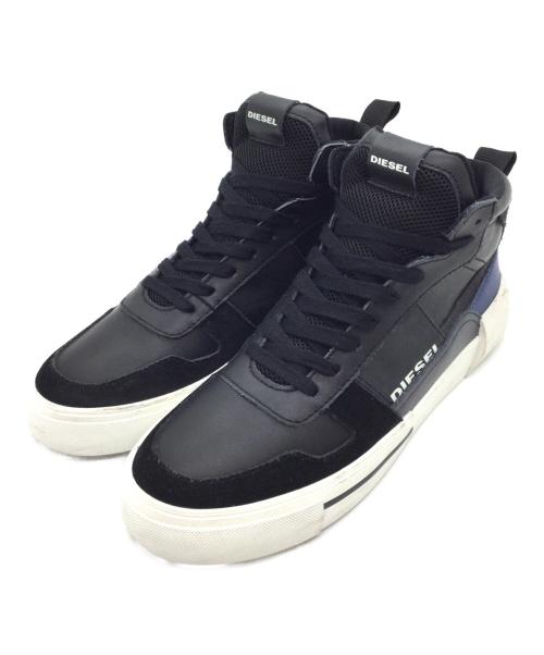 DIESEL（ディーゼル）DIESEL (ディーゼル) S-DESE MG MID ブラック サイズ:US7.5、EUR40、JPN25.5の古着・服飾アイテム