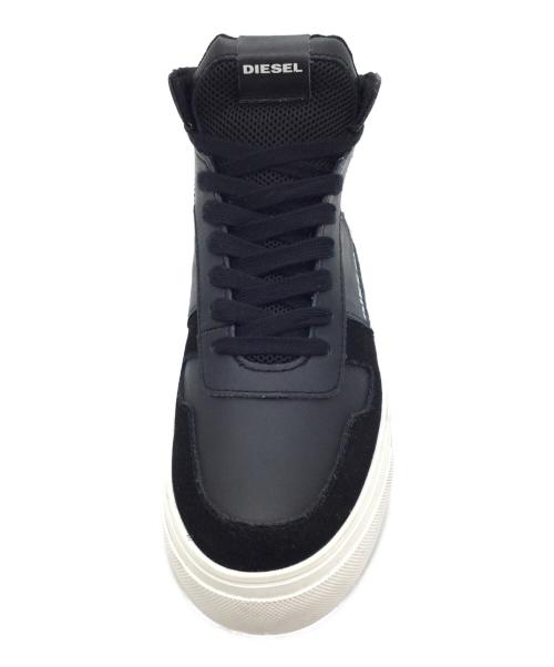 DIESEL（ディーゼル）DIESEL (ディーゼル) S-DESE MG MID ブラック サイズ:US7.5、EUR40、JPN25.5の古着・服飾アイテム