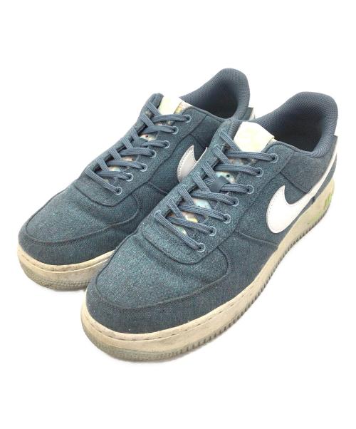 NIKE（ナイキ）NIKE (ナイキ) AIR FORCE 1 07 ネイビー×ホワイト サイズ:US10、UK9、EUR44、cm28、BR42、CN280(2.5)　の古着・服飾アイテム
