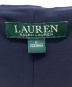 中古・古着 LAUREN RALPH LAUREN (ローレン ラルフ ローレン) ノースリーブ・キャミソールワンピース ネイビー×ホワイト：4000円