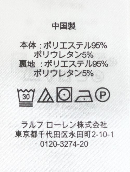 LAUREN RALPH LAUREN（ローレン ラルフ ローレン）LAUREN RALPH LAUREN (ローレン ラルフ ローレン) ノースリーブ・キャミソールワンピース ネイビー×ホワイトの古着・服飾アイテム