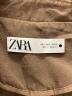 中古・古着 ZARA (ザラ) ステンカラーコート ブラウン サイズ:S：4000円