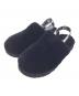 UGG（アグ）の古着「K FLUFF YEAH CLOG」｜ブラック×ホワイト