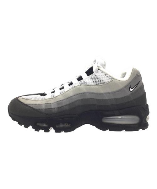 NIKE（ナイキ）NIKE (ナイキ) AIR MAX 95 BIG BUBBLE グレー×ホワイト サイズ:US10.5、UK9.5、EU44.5、CM28.5、BR42.5、CN285の古着・服飾アイテム