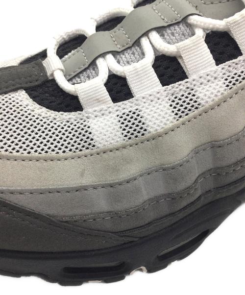 NIKE（ナイキ）NIKE (ナイキ) AIR MAX 95 BIG BUBBLE グレー×ホワイト サイズ:US10.5、UK9.5、EU44.5、CM28.5、BR42.5、CN285の古着・服飾アイテム
