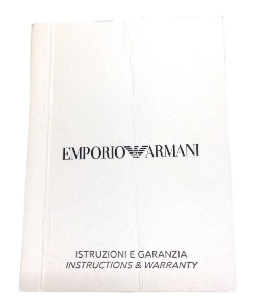 EMPORIO ARMANI（エンポリオ アルマーニ）EMPORIO ARMANI (エンポリオ アルマーニ) AR-1400 ブラックの古着・服飾アイテム