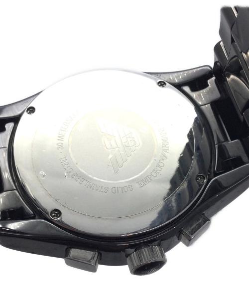 EMPORIO ARMANI（エンポリオ アルマーニ）EMPORIO ARMANI (エンポリオ アルマーニ) AR-1400 ブラックの古着・服飾アイテム