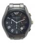 EMPORIO ARMANI（エンポリオ アルマーニ）の古着「AR-1400」｜ブラック