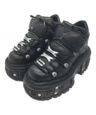 中古・古着通販】NEWROCK (ニューロック) 厚底ブーツ M-TANK106-C2