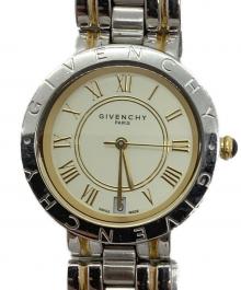 GIVENCHY（ジバンシィ）の古着「腕時計」｜ゴールド×シルバー