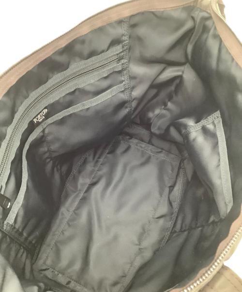 PORTER（ポーター）PORTER (ポーター) ナイロントートバッグ ブラウンの古着・服飾アイテム