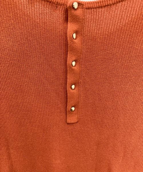 23区（ニジュウサンク）23区 (ニジュウサンク) KR.WO.SM.0653　薄手ニット ブラウン サイズ:38の古着・服飾アイテム
