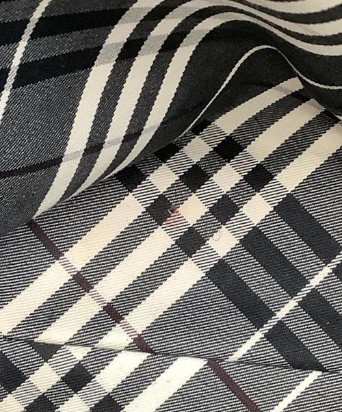 BURBERRY BLUE LABEL（バーバリー ブルー レーベル）BURBERRY BLUE LABEL (バーバリー ブルー レーベル) キャンバストートバッグ ブラックの古着・服飾アイテム