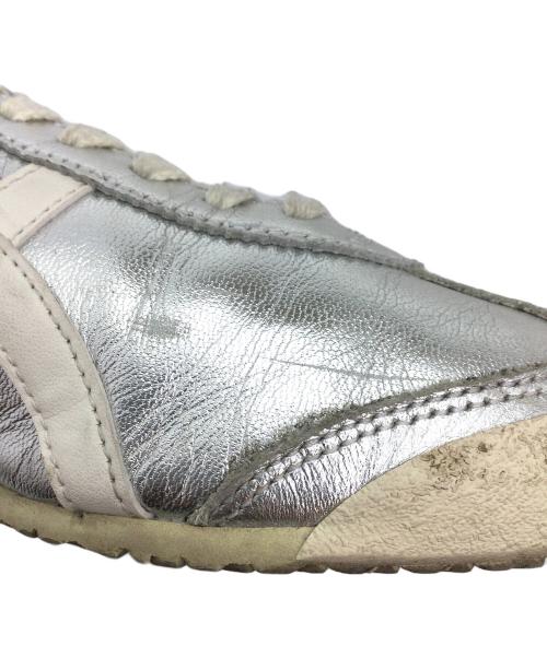 Onitsuka Tiger（オニツカタイガー）Onitsuka Tiger (オニツカタイガー) MEXICO'66 シルバー サイズ:CM26.0、EURO41.5、US8、UK7、BR39、CN260(2.5)の古着・服飾アイテム