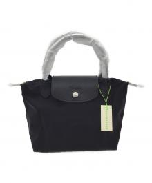LONGCHAMP（ロンシャン）の古着「ハンドバッグ」｜ブラック