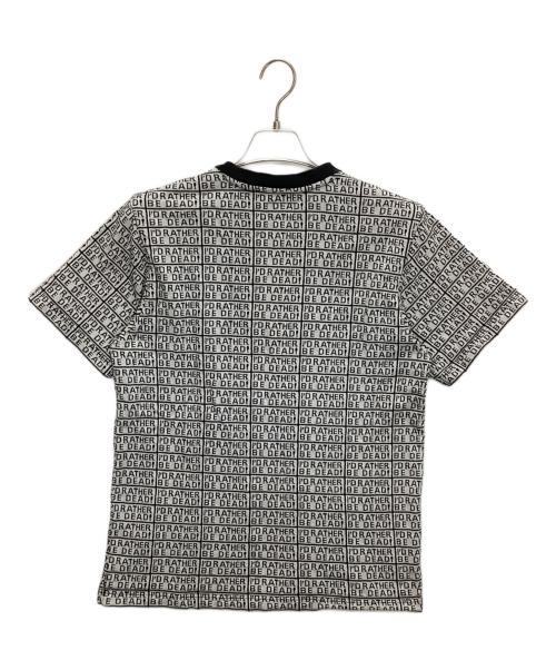 SUPREME（シュプリーム）SUPREME (シュプリーム) 半袖カットソー ホワイト×ブラック サイズ:Sの古着・服飾アイテム