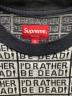 中古・古着 SUPREME (シュプリーム) 半袖カットソー ホワイト×ブラック サイズ:S：5000円