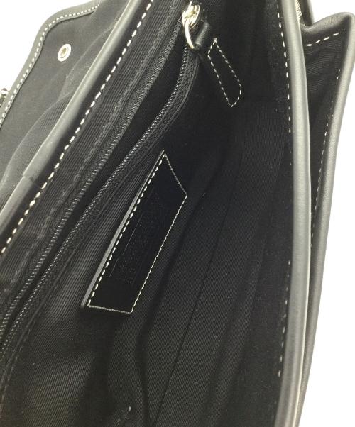 COACH（コーチ）COACH (コーチ) ショルダーバッグ ブラック×グレーの古着・服飾アイテム
