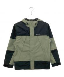 Eddie Bauer（エディーバウアー）の古着「レインジャケット」｜グリーン×ブラック