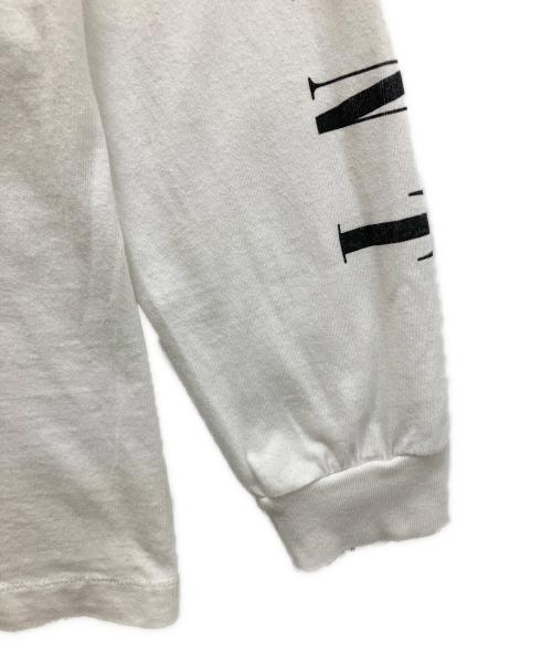 SAINT MICHAEL（セントマイケル）SAINT MICHAEL (セントマイケル) VLONE (ヴィーロン)  SM-S22-0000-069 長袖カットソー ホワイト サイズ:XLの古着・服飾アイテム