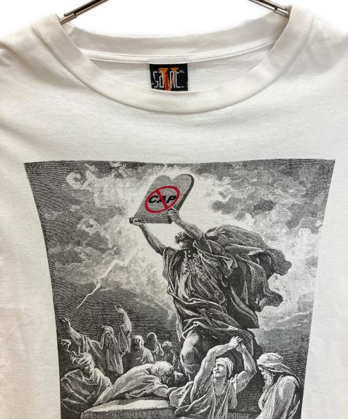 SAINT MICHAEL（セントマイケル）SAINT MICHAEL (セントマイケル) VLONE (ヴィーロン)  SM-S22-0000-069 長袖カットソー ホワイト サイズ:XLの古着・服飾アイテム