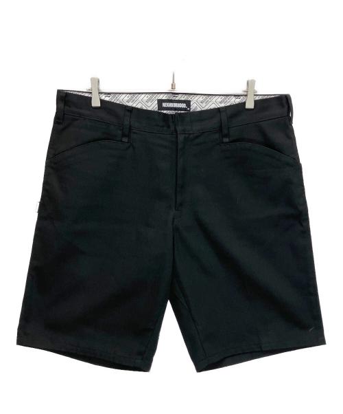 NEIGHBORHOOD（ネイバーフッド）NEIGHBORHOOD (ネイバーフッド) 211BENH-PTM03　ハーフパンツ ブラック サイズ:XLの古着・服飾アイテム