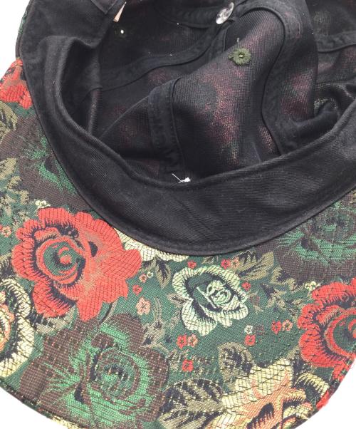 stussy（ステューシー）stussy (ステューシー) キャップ グリーン×レッドの古着・服飾アイテム