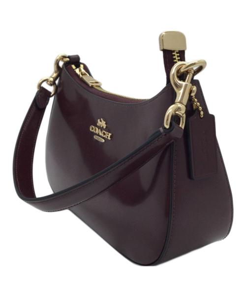 COACH（コーチ）COACH (コーチ) 2WAYショルダーバッグ パープルの古着・服飾アイテム