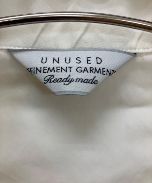UNUSED（アンユーズド）UNUSED (アンユーズド) US1254　半袖シャツ ホワイト×ブルー サイズ:3の古着・服飾アイテム