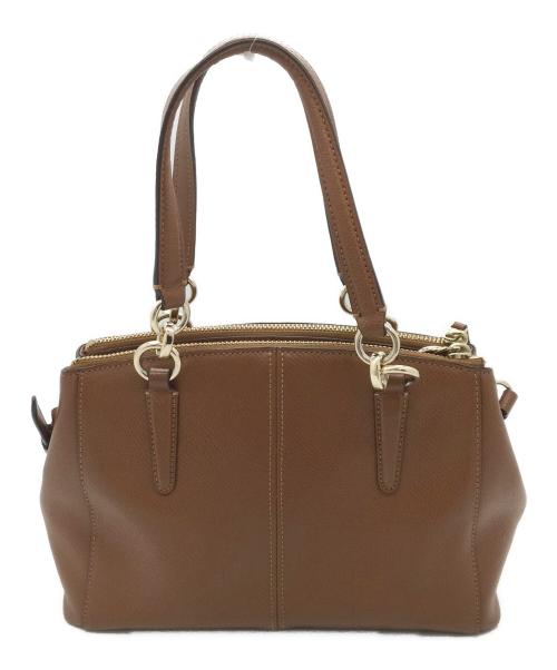 COACH（コーチ）COACH (コーチ) 2WAYショルダーバッグ ブラウンの古着・服飾アイテム