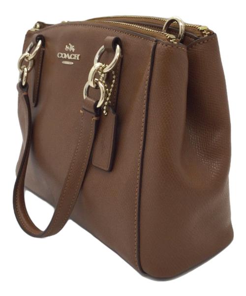 COACH（コーチ）COACH (コーチ) 2WAYショルダーバッグ ブラウンの古着・服飾アイテム