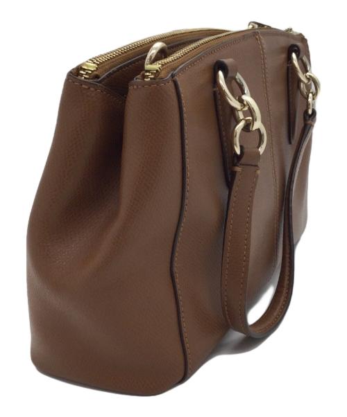 COACH（コーチ）COACH (コーチ) 2WAYショルダーバッグ ブラウンの古着・服飾アイテム