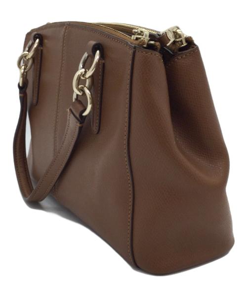 COACH（コーチ）COACH (コーチ) 2WAYショルダーバッグ ブラウンの古着・服飾アイテム