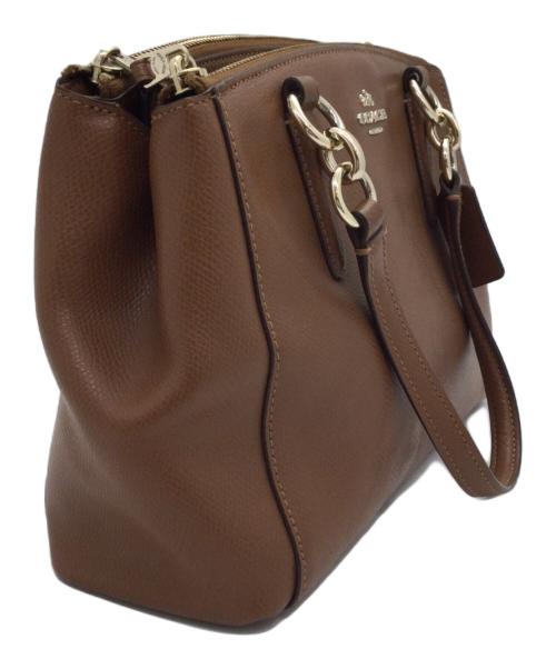 COACH（コーチ）COACH (コーチ) 2WAYショルダーバッグ ブラウンの古着・服飾アイテム