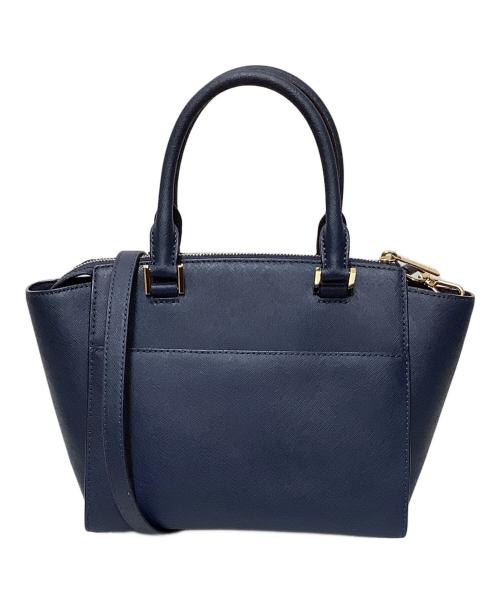 MICHAEL KORS（マイケルコース）MICHAEL KORS (マイケルコース) 2WAYバッグ ネイビーの古着・服飾アイテム