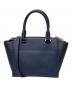 MICHAEL KORS (マイケルコース) 2WAYバッグ ネイビー：4000円