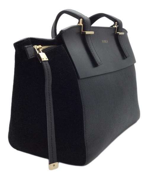 FURLA（フルラ）FURLA (フルラ) トートバッグ ブラックの古着・服飾アイテム
