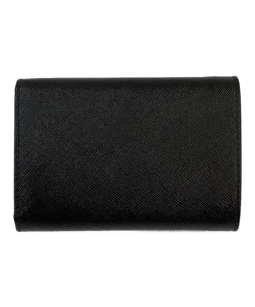 Salvatore Ferragamo（サルヴァトーレ フェラガモ）Salvatore Ferragamo (サルヴァトーレ フェラガモ) 3つ折り財布 ブラックの古着・服飾アイテム