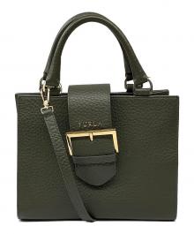FURLA（フルラ）の古着「2WAYバッグ」｜グリーン