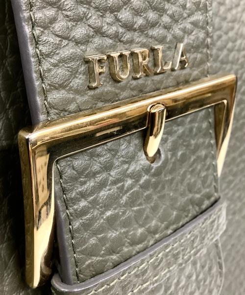 FURLA（フルラ）FURLA (フルラ) 2WAYバッグ グリーンの古着・服飾アイテム