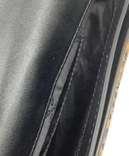 MICHAEL KORS（マイケルコース）MICHAEL KORS (マイケルコース) チェーンショルダーバッグ ブラウン×ブラックの古着・服飾アイテム