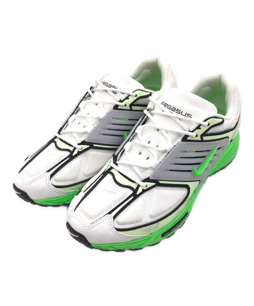 NIKE（ナイキ）NIKE (ナイキ) AIR PEGASUS WAVE ホワイト×グリーン サイズ:US10、UK9、EUR44、cm28、BR42、CN280　の古着・服飾アイテム