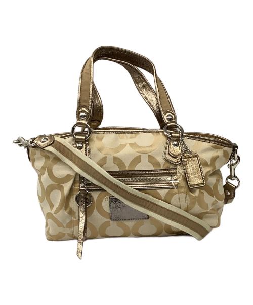 COACH（コーチ）COACH (コーチ) 2WAYバッグ ベージュの古着・服飾アイテム