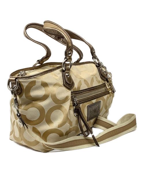 COACH（コーチ）COACH (コーチ) 2WAYバッグ ベージュの古着・服飾アイテム