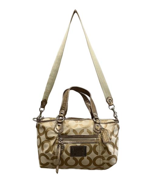 COACH（コーチ）COACH (コーチ) 2WAYバッグ ベージュの古着・服飾アイテム